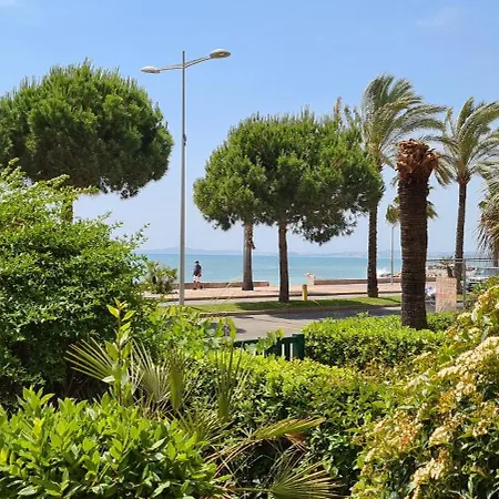 Studio De La Plage - Mer, Terrasse Et Garage Cagnes-sur-Mer Exterior photo